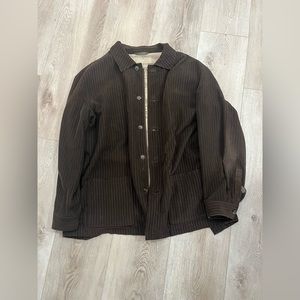 TOMMY BAHAMA BROWN COAT JACKET